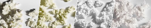 Visualization of pulp materials for fiber composite and paper applications